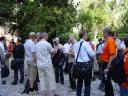 Mingling at breakfast on 1st day